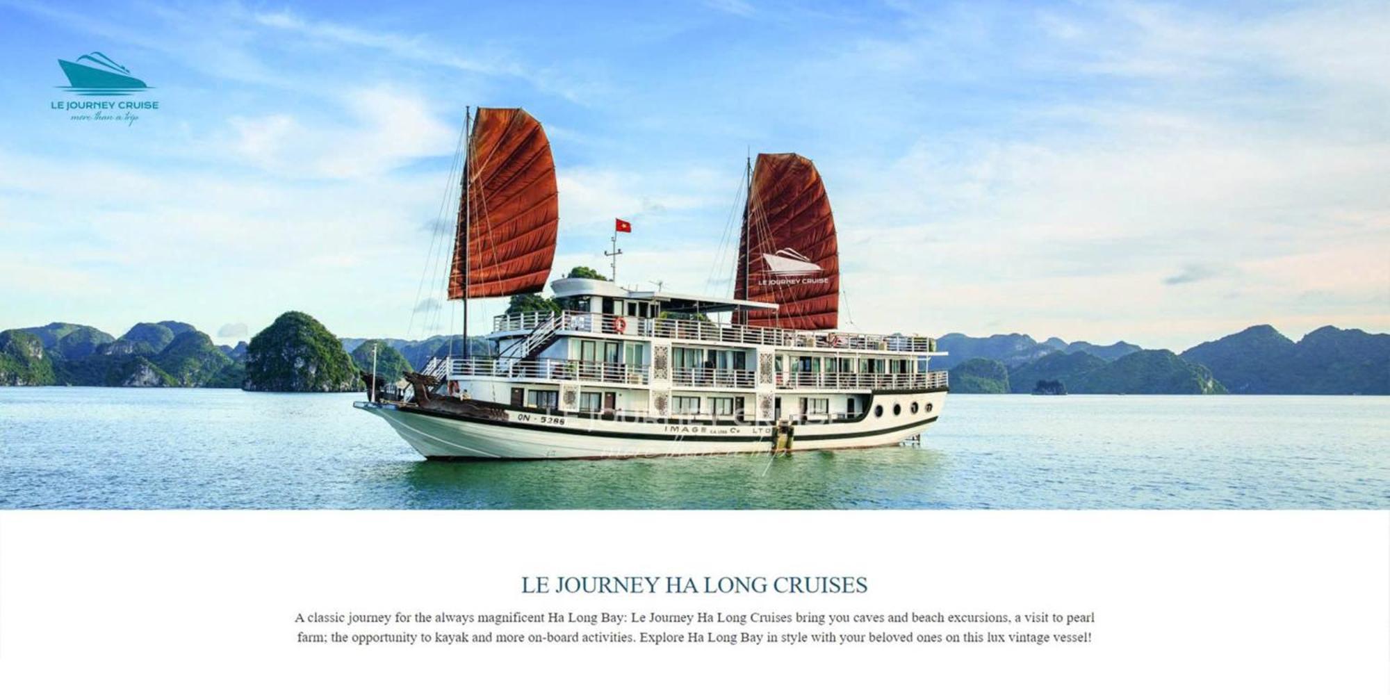 מלון הלונג Le Journey Luxury Cruise מראה חיצוני תמונה
